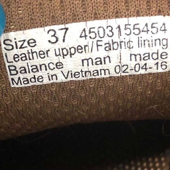 Dansko "Helen" sneaker Brown and Blue 37/6.5-7 - Picture 7 of 7